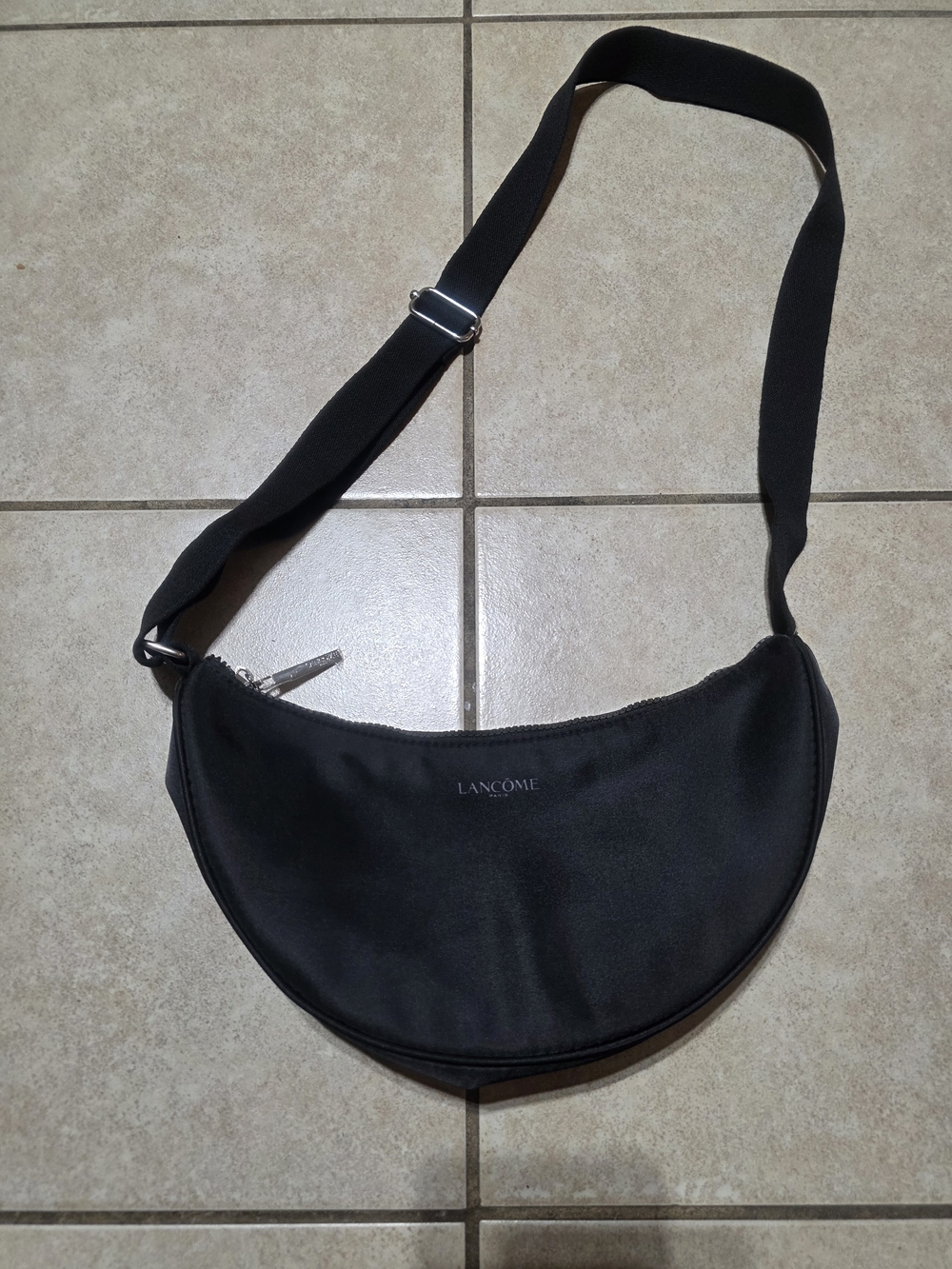 Lancôme Black Crescent Belt Bag